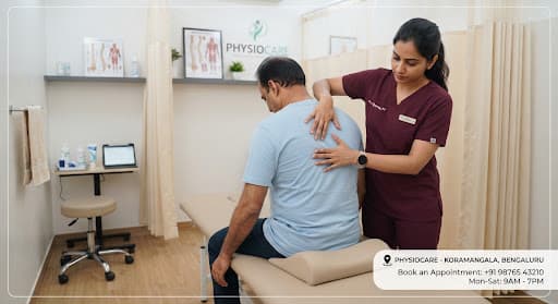 Physiotherapy session